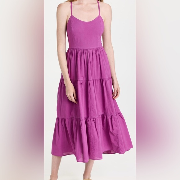 NWT Xirena Owyn Dress Purple Wine Size Large - Picture 1 of 9